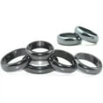 thumbnail image 1 of HOOUN 20pcs 6mm Natural Black Hematite Ring - Anxiety Balance Circulation, 1 of 4
