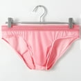 thumbnail image 2 of Mens Underwear Men Casual Fashion Solid Underwear Breathable Low Waist Briefs, 2 of 3