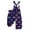 Dark Blue, variant on Fgvctg Valentine's Day Womens Overalls Wide Leg Pant Dressy Overalls Love Heart Graphic Sleeveless Spaghetti Straps Jumpsuits Romper Bib Overalls Loose Sprimg Pants With Pockets Purple 3XL