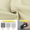 thumbnail image 4 of NTBAY Microfiber King Fitted Sheet, Ultra Soft and Breathable Fitted Bed Sheet with 15" Deep Pocket, 78x80 inch, Khaki, 4 of 5