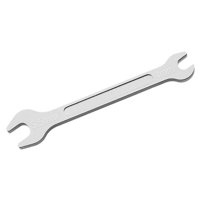 arctrm Open End Wrench RC Car Open End Wrench Aluminum Alloy Model Car Pull Rod Linkage Silver
