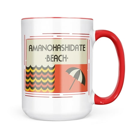

Neonblond US Beaches Retro Amanohashidate Beach Mug gift for Coffee Tea lovers