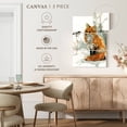 thumbnail image 5 of Elephant Stock Fox And Friend Wall Art - Vertical Multi Panel Canvas - Living Room Wall Decor - Animal Multi Panel - White And Orange Decor By Carol Robinson - 48" x 74", 5 of 8