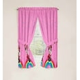 thumbnail image 2 of Disney Minnie Mouse Rainbow Dots 2 Panels Drapes Set - 63 Inch Long - Kids Room Décor, 2 of 5