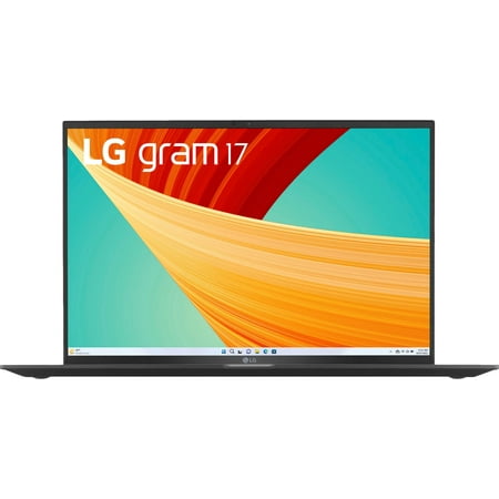 LG gram 17" Laptop, Intel Core i7 i7-1360P, 1TB SSD, Windows 11 Home, 17Z90R-A.AAB7U1