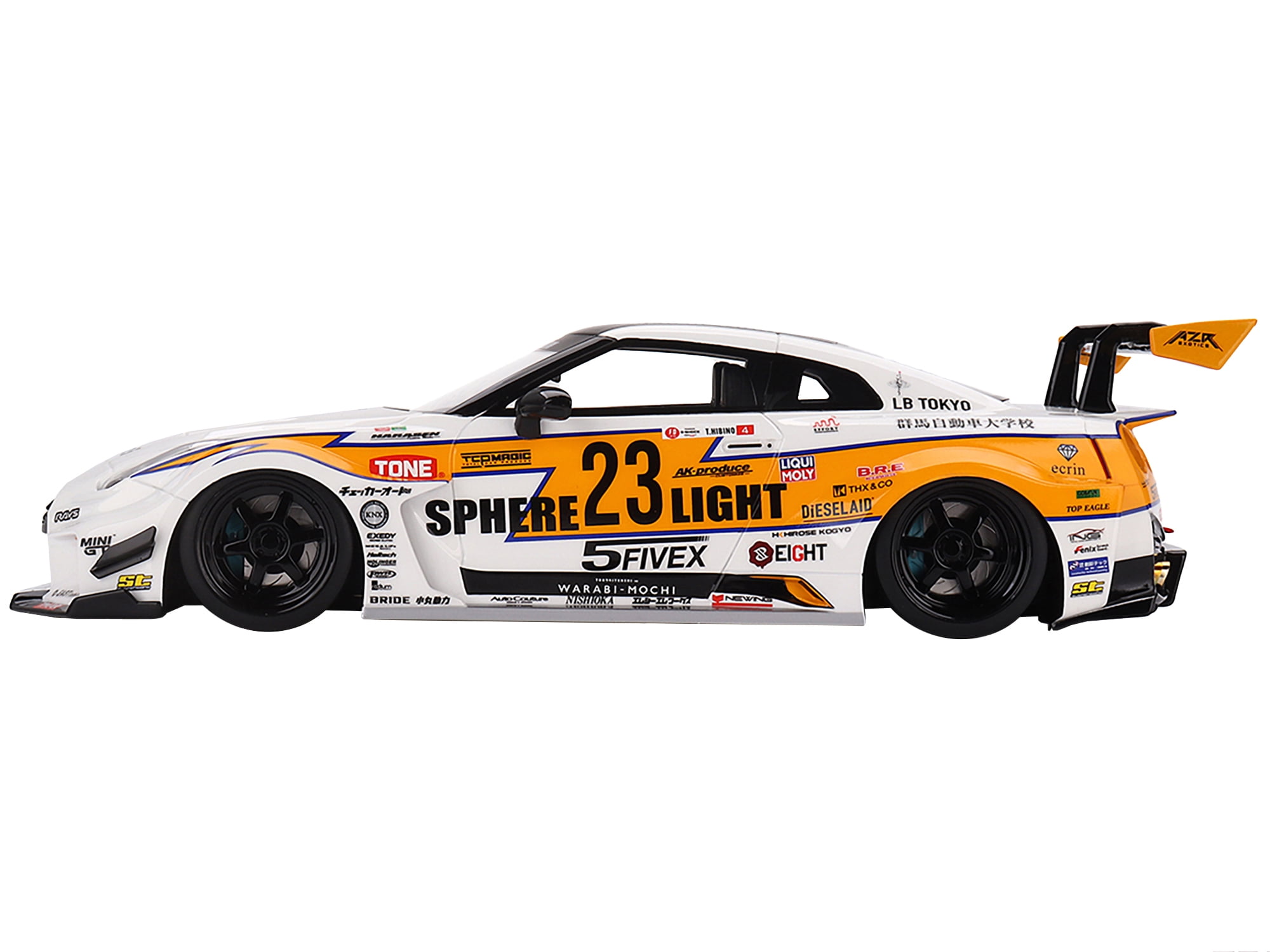 ね*き様 1/43 LBWK LB-Silhouette WORKS GT 35 Amazon.com: LB-Silhouette Works GT 35GT-RR Ver.1 RHD (Right