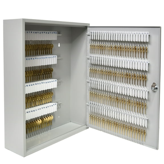 200 Key Cabinet - Single Lock Welded 22 Gauge Steel Construction