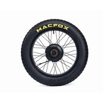 Macfox X1S E-bike Rear Wheel Set, 750W Peak Motor, 20MPH,20'' x 4in Fat Tires.