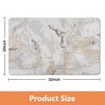 thumbnail image 4 of Luxurious 20x32 inch Marble Bath Rug Runner – Non-Slip Long Bathroom Mat, Soft & Modern Microfiber, Perfect Floor Rug for Tub & Shower, Machine-Washable, 4 of 5