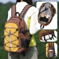 thumbnail image 5 of AUXDIQ Hiking Backpack 19L Lightweight Backpack Travel Daypack for Women Men Yellow, 5 of 6