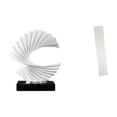 thumbnail image 1 of Escultura de ola, estatua de resina, lámpara de pie moderna, cubierta de lámpara minimalista, iluminación creativa, decoración adecuada para sala de e, 1 of 8