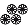 thumbnail image 2 of Tapacubos De 16 Pulgadas, 4 Cubiertas Universales De ABS Para Neumáticos R16 Con Instalación De Ajuste A Presión, Compatibles Con Coches, Camiones, SUV, Incluido, 2 of 7