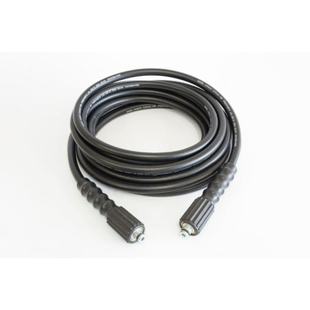 ✦ 25 ft. 3200 PSI High Pressure Washer Hose - M22 Connector - Replacement Hose - Gas - Electric Pressure Washer - Replacement for Ryobi - B&S - Craftsman - Karcher - Generac - by PEGGAS ✦