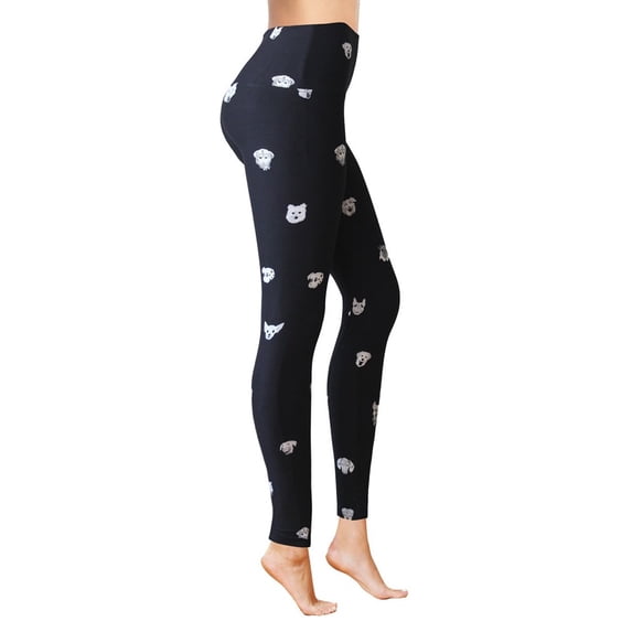 Tummy Control 5" High Waist Full Length Active Leggings for Women