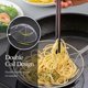 thumbnail image 4 of Espumadera de Acero Inoxidable con Mango para Freír y Servir Alimentos, Pasta, Espagueti, Fideos (Diámetro: 20 centímetros; largo total : 45cm), 4 of 5