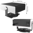 thumbnail image 2 of Descongelador de Calentador de Auto Portátil, 2 en 1 12V/24V 150W Calentador Desempañador de Parabrisas y Ventilador de Enfriamiento, Enchufe al Encendedor de Cigarrillos/Desempañador de, 2 of 7