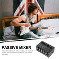 thumbnail image 3 of UPGRATOR Small Audio Mixer 4 Channel Audio Mixer Black Iron 1Pcs, 3 of 4