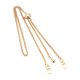 thumbnail image 5 of Cadena de monedero, correa de bolso Reemplazo de aleación ajustable 47 pulgadas Cadena de bolso delgado Correa de hombro para bolso de embrague Bolso Áureo claro Salvador Cadena de monedero ajustable, 5 of 10