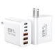 thumbnail image 1 of Bloque de carga Bustuny de 65 W USB-C PD y QC de 6 puertos para iPhone, 1 of 7