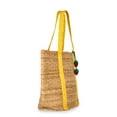 thumbnail image 4 of No Boundaries Women's Beach Icons Jute Tote Bag, Golden Yarrow, 4 of 6
