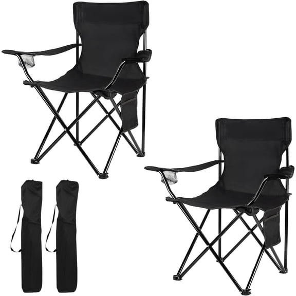 Folding Camping Chair for Beach Lawn Yard