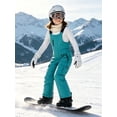 thumbnail image 2 of Wantdo Girls' and Boys' Ski Bibs Waterproof Snow Bibs Overalls Insulated Snowboarding Pants Blue 14-16, 2 of 11