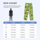 thumbnail image 4 of Balery Cute Green Frog Pantalones de pijama para hombre, pijama ultraligero, pantalón de descanso-X-Large, 4 of 6