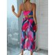 thumbnail image 2 of Traje de baño de 3 piezas con estampado para mujer, falda de playa Rosa claro CH Rosa claro CH Xishao ropa, 2 of 2