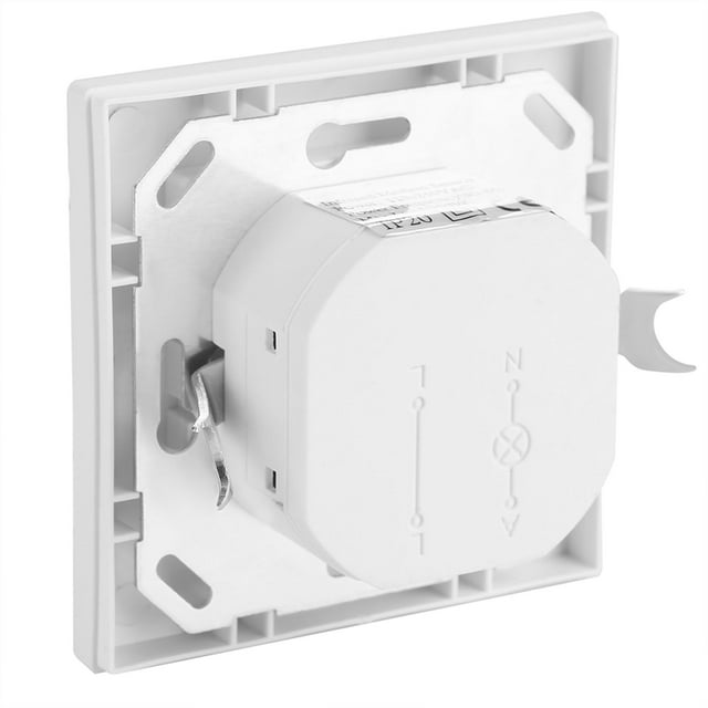 Infrared Motion Sensor Wall Lamp Switch Adjust Time Delay and Sensitivity, Control Lighting and Extraction with Internal Electromagnetic Compatibility Design