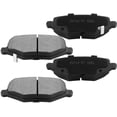 thumbnail image 2 of Afa Motors Rear Brake Pads w/Hardware Kits Fits Chrysler Town & Country, Dodge Grand Caravan, Ram C/V, Volkswagen Routan Ceramic Brake Pads-4 Pack Fits select: 2014 DODGE GRAND CARAVAN CREW, 2 of 5