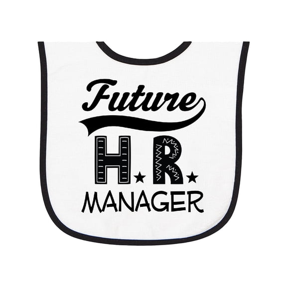 Inktastic Future HR Manager Baby Terry Cloth Bib