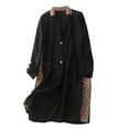 thumbnail image 2 of EQWLJWE Liquidation d'Été! Cardigan Rétro à Manches Longues pour Femmes Style Bohème Patchwork Imprimé Col à Revers Veste Cardigan, 2 of 6