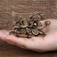 thumbnail image 3 of Figuras chinas de la suerte para decoración, atraen riqueza y buena suerte, 8 x 4 x 5 cm. Bronce, 3 of 8