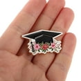 thumbnail image 5 of PAMINGONO Graduation Cap Brooch Pin Elegant Square Cap Shape Metal Accessory for Graduation Accessories 5Pcs, 5 of 8