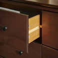 thumbnail image 6 of Walker Edison Classic Mid-Century Modern 6-Drawer Solid Wood Dresser, Walnut, 6 of 18