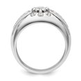 thumbnail image 2 of Auriga Fine Jewelry 14K White Gold Lab Grown Men's Diamond Ring Size 10 (Carat: 1.5cttw, Clarity: SI2, Color: GH), 2 of 4