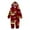 Red-Kids, variant on Odeerbi Christmas Onesie Pajamas for Family Holiday Sleep Jumpsuit Long Sleeve Family Christmas Pajamas Matching Sets Toddler Jumpsuit Set Printed Sleepwear Family Matching PJs Set Red