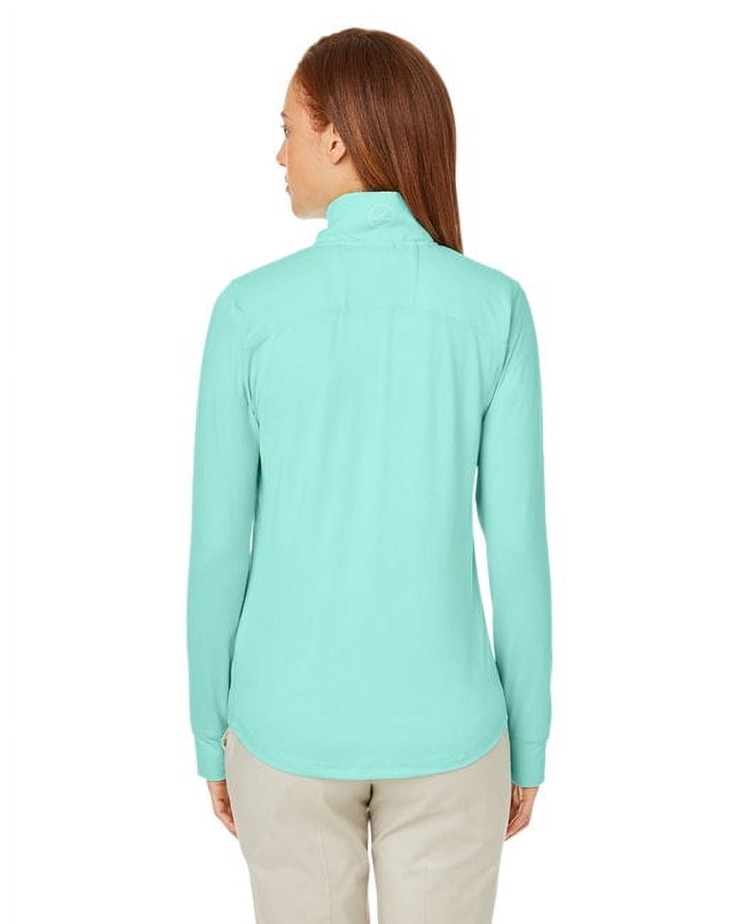 Nautica N17925 Ladies Saltwater Quarter-Zip Pullover - Walmart