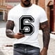 thumbnail image 1 of Tops para hombre, blusas y camisas de cuello redondo y manga corta para hombre, blusas estampadas de moda para hombre, jersey de cuello redondo y manga corta, blusa de poliéster para hombre., 1 of 6
