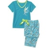Disney - Girls' Tinker Bell Tee and Pajama Pants Set