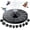 1pack-10 Nozzles, variant on Qunler Solar Fountain, Floating Solar Powered Water Fountain Pump for Bird Bath, Garden, Pond, Pool, Outdoor