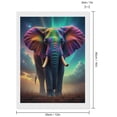 thumbnail image 2 of Diamond Art Kits for Adults - Aurora Colored Elephant Sky 5d Diamond Painting for Adults, Diamond Art for Adults Beginners, Frameless Diamond Painting Kits for Adults for Home Wall Decor, 2 of 7