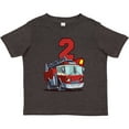 thumbnail image 3 of Inktastic 2nd Birthday Fire Truck Boys or Girls Toddler T-Shirt, 3 of 5