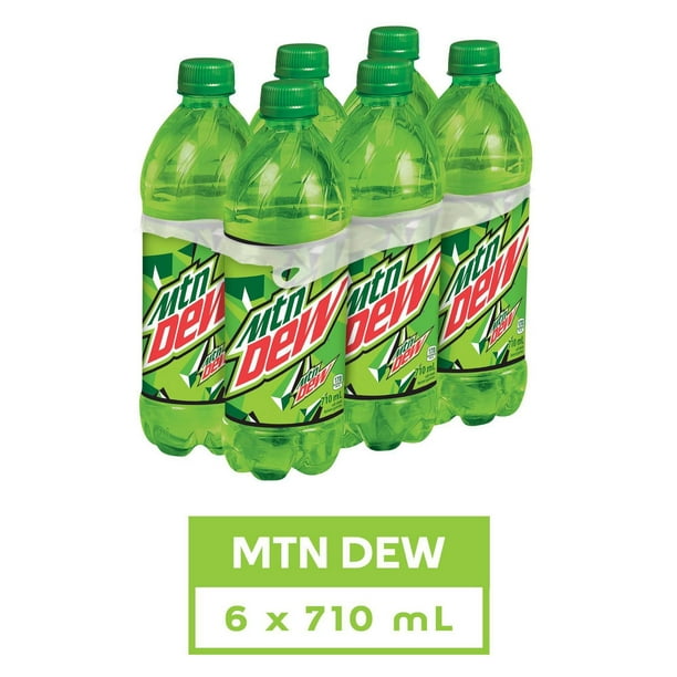MTN Dew Soft Drink, 710mL Bottles, 6 Pack, 6x710mL 