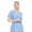 LAVANDER, variant on HEAL+WEAR Women's V-Neck Multi-Pocket Scrub Top Soft Stretch Fabric Surgical Uniforms Doctor Nursing