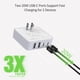 thumbnail image 5 of Nekmit - Cargador USB C, delgado y plano de 52 W de 4 puertos de pared rápido con dos 20 W de sumini, 5 of 6