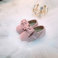 thumbnail image 3 of Soft Sole Leather Baby Shoes - Infant Baby Walking Shoes Moccasinss Rubber Sole Crib Shoes, 3 of 7