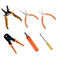 thumbnail image 3 of 17x Herramienta profesion Destornillador Alicates Conector de cuchillo Herramientas de reparación de mantenimiento de computadora BLESIY Kits de reparación de red, 3 of 8