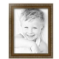 thumbnail image 2 of ArtToFrames 10" x 13" Dark Gold Picture Frame, 10x13 inch Gold Wood Poster Frame (WOM-4553), 5 Pack, 2 of 7