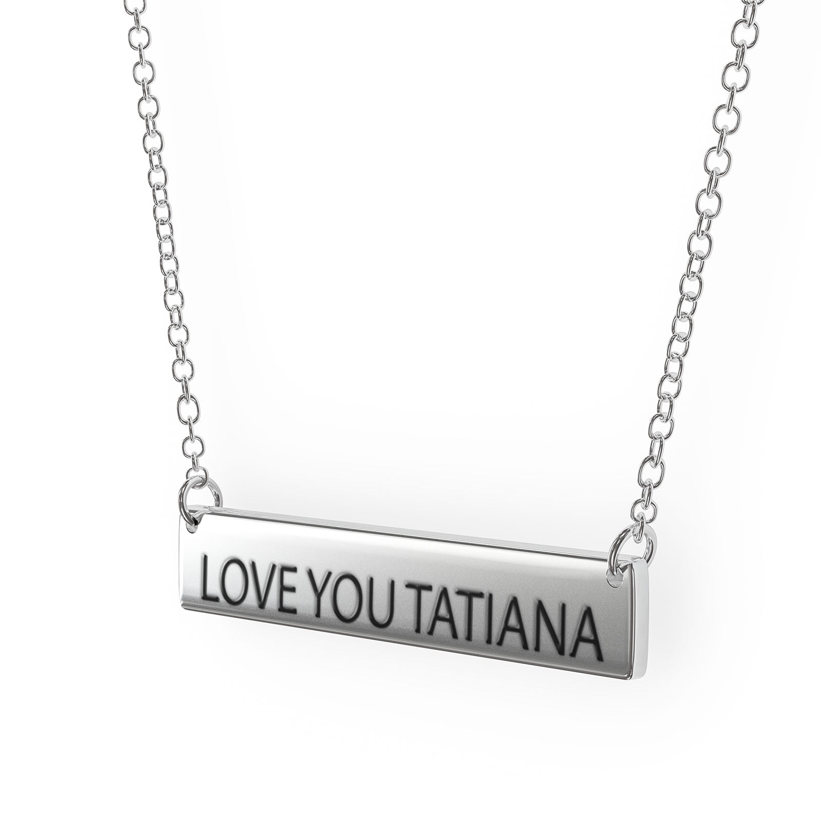 women's silver chain only necklaces